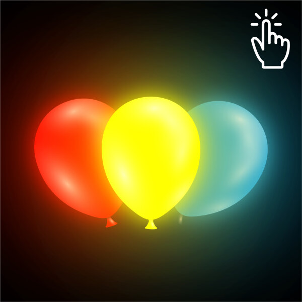 Ballons à LED - sans contrôle à distance