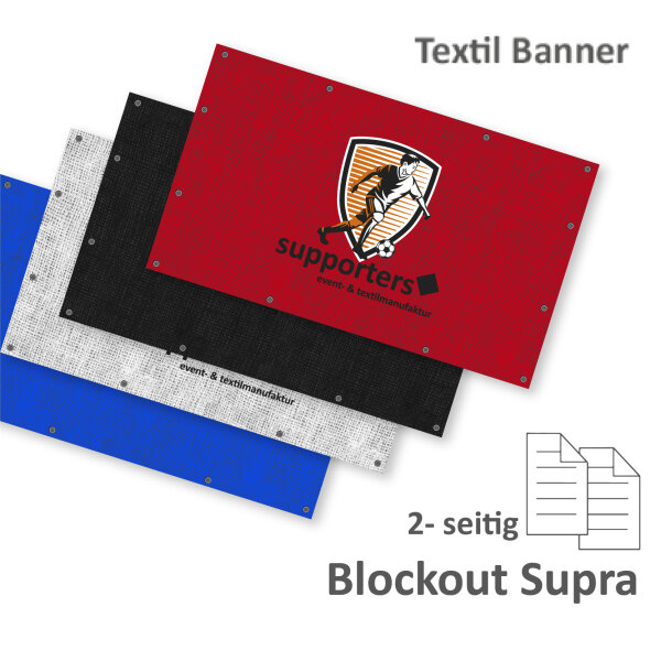 Textil Banner - Blockout Supra 270g/m²
