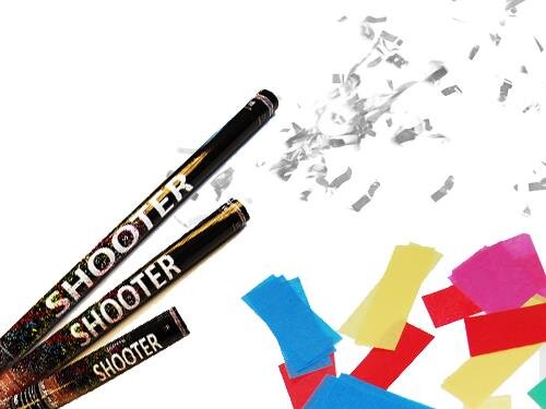 Confetti shooter paper