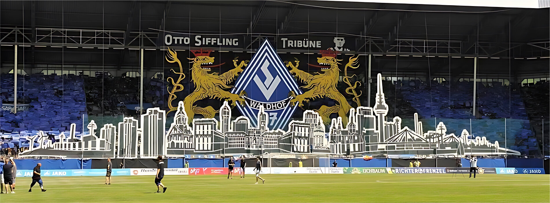 Tifo Stadion Fußball