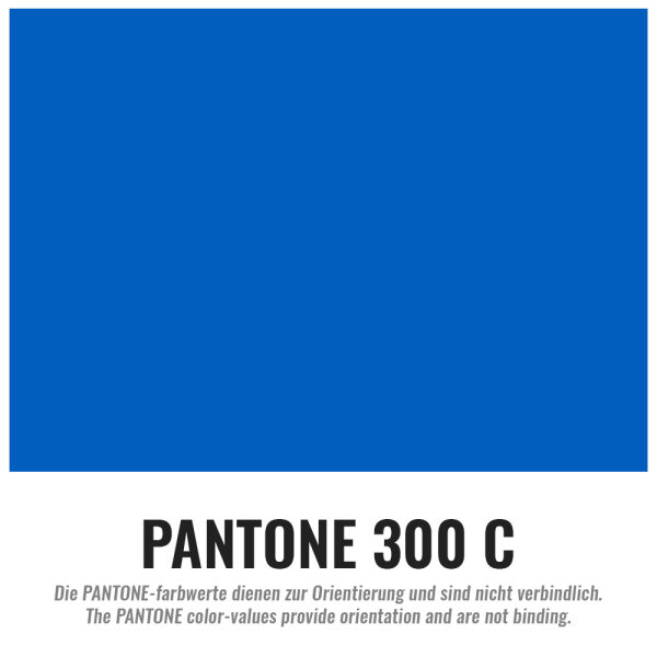 Lackfolie Standard - 1,3x30 Meter - Blau