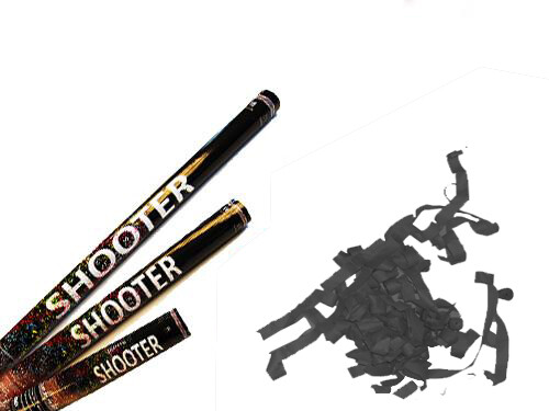 Streamer shooter paper - black