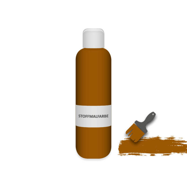 Fabricpaint brown 500 ml