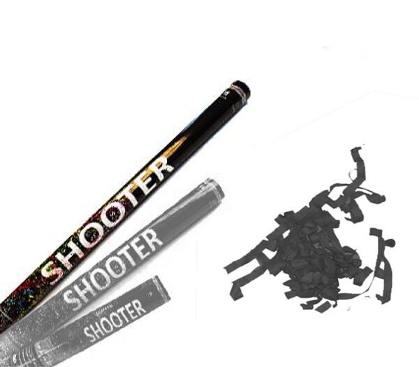 Streamer shooter paper - black XL - 100cm
