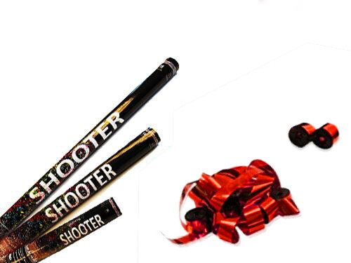 Streamer shooter metallic - red XL - 100cm