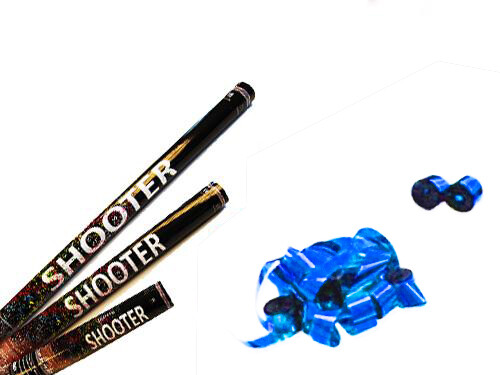 Streamer shooter metallic - blue M - 30cm