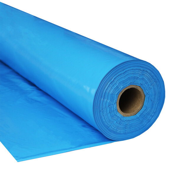 rotolo di plastica standard 1,5 x 100 m - blu chiara