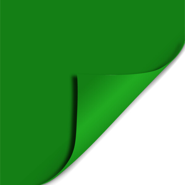 Plastic film flag (upright format) 75x50 Green