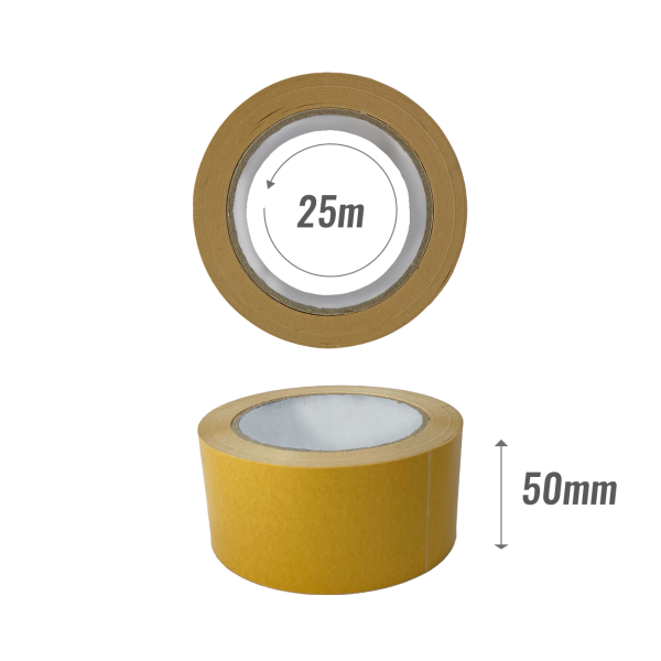 Tape double sided 50mm x 25m