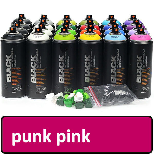 Montana Black - Bombe aérosol - 400ml - Punk pink...