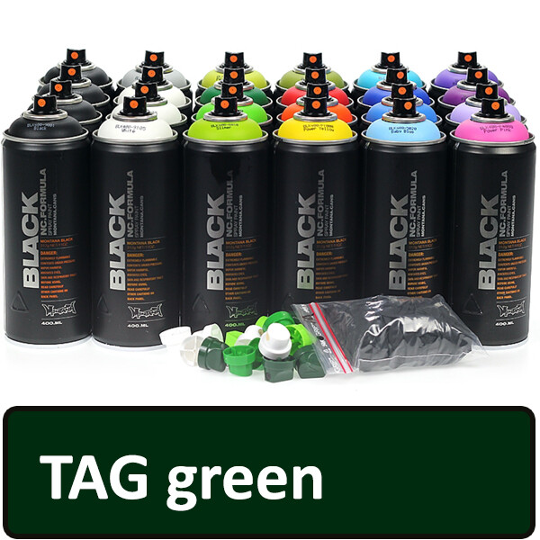 Spraydose Tag Green (6070) 400 ml