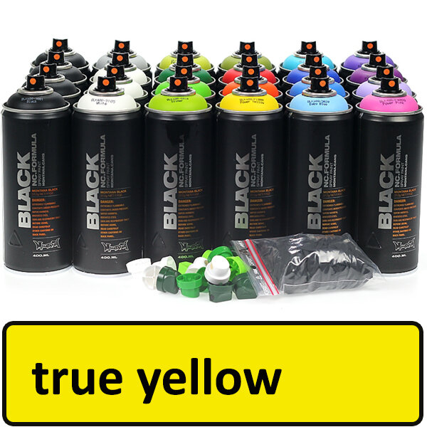 Spray paint true yellow (TR1000) 400 ml