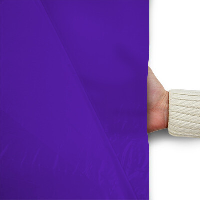 XL Plastic film flag 75x90cm (upright format) - purple