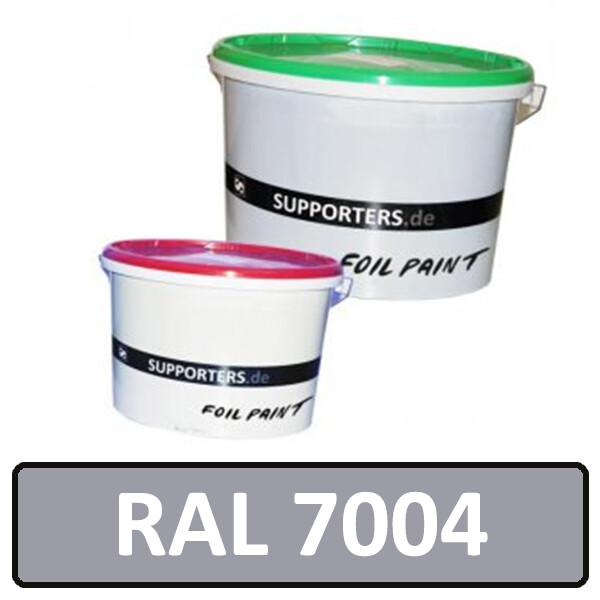 Folien Farbe Signalgrau RAL7004