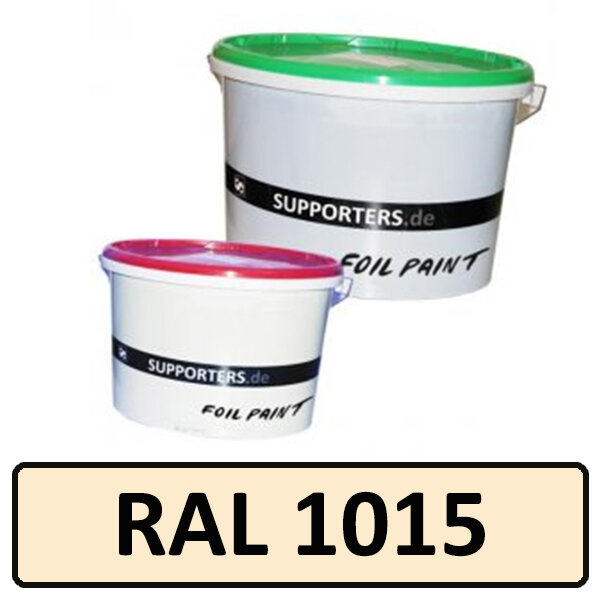 Folien Farbe Hellelfenbein RAL1015