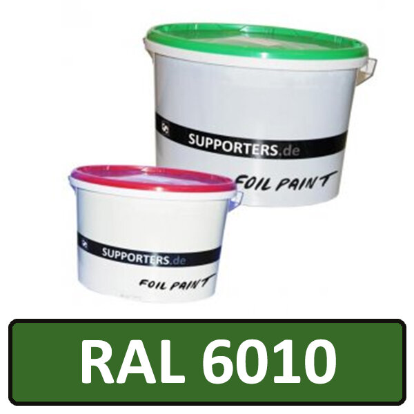 Folien Farbe Grasgrün RAL6010