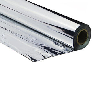Metallic Folie Standard 1,5x200m - Silber