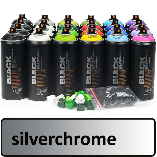 Spray paint silverchrome 400 ml