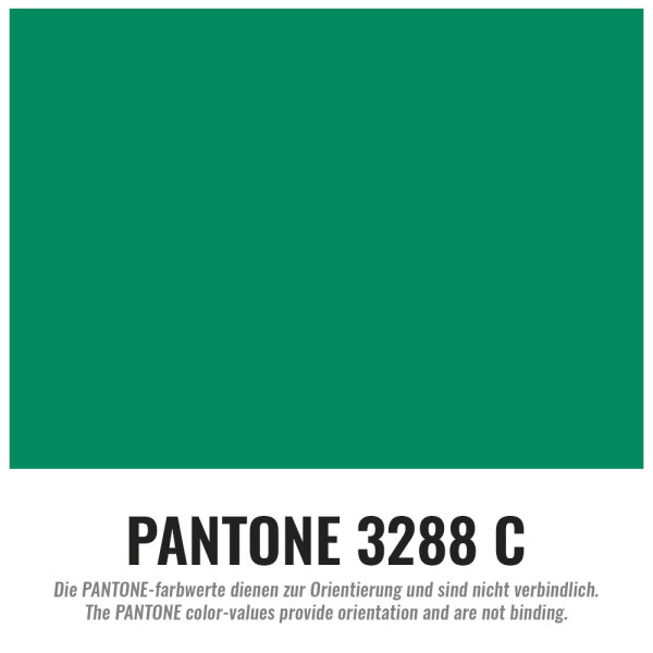 Lacquer film premium - fire retardant - green - 1,3x30m