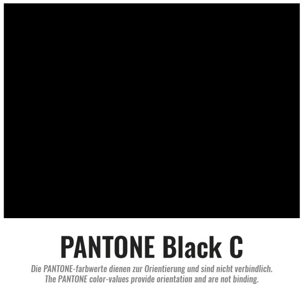 Polyester flag fabric premium fire retardant - 150cm 30m role - black