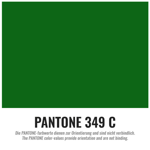 Polyesterstoff Premium - 150cm schwer entflammbar - 30 Meter Rolle - Grün