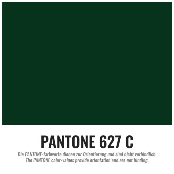 Polyesterstoff Premium - 150cm schwer entflammbar - 30 Meter Rolle - Grün dunkel