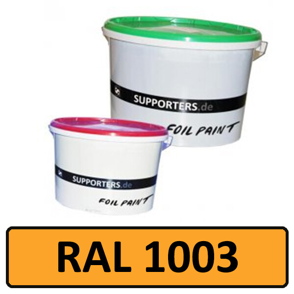 Folien Farbe Signalgelb RAL1003 10 Liter