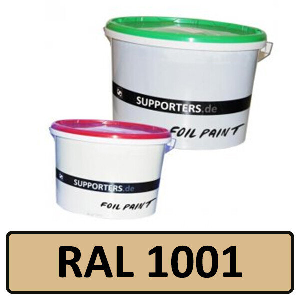 Folien Farbe Beige RAL1001 5 Liter