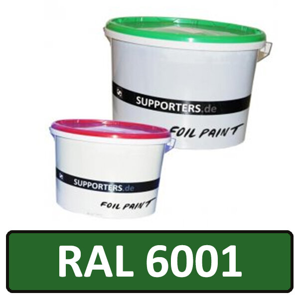 Folien Farbe Smaragdgrün RAL6001 10 Liter
