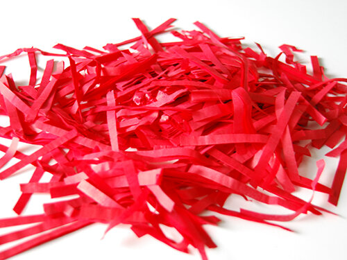 Twister Confetti - 500g - rouge