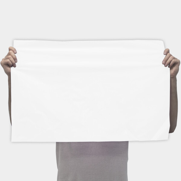 Bandes de toile plastifiée 50x75 cm - blanc