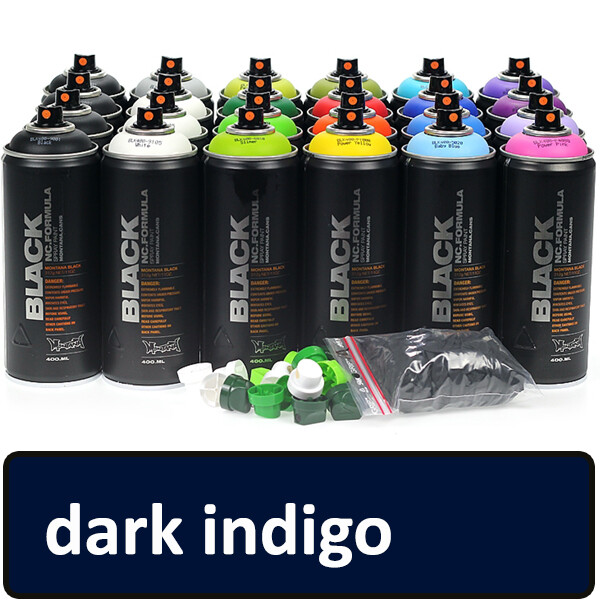 Spray paint dark indigo (5092) 400 ml