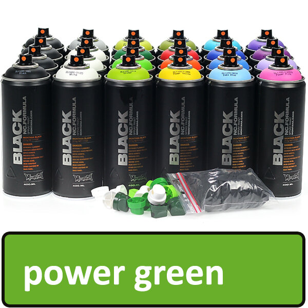 Spray paint power green (P6000) 400 ml