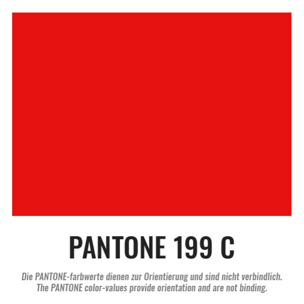 Plastic film roll standard 1,5x100m - red