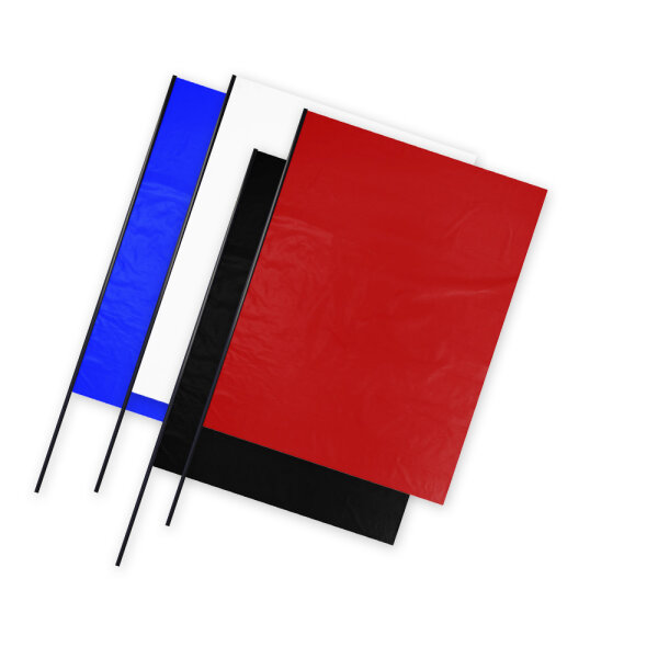 Folienfahne Hochformat 75x50 Weinrot