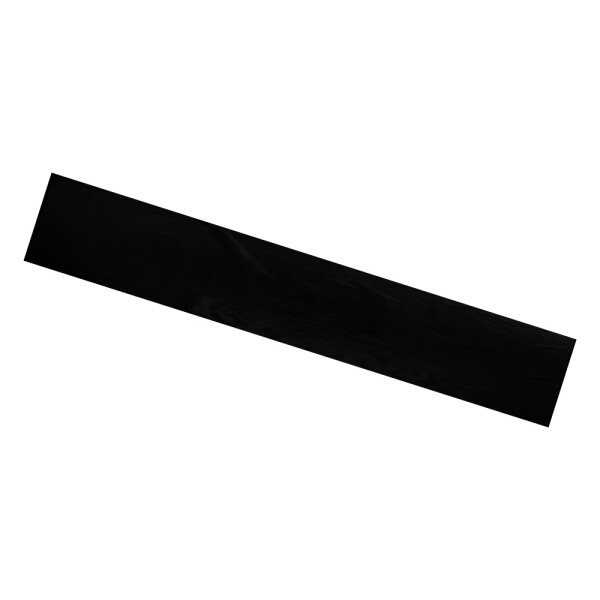 Plastic film scarf 150x25cm - black