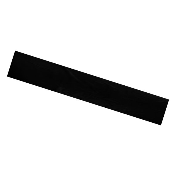 Plastic film scarf 150x25cm - black