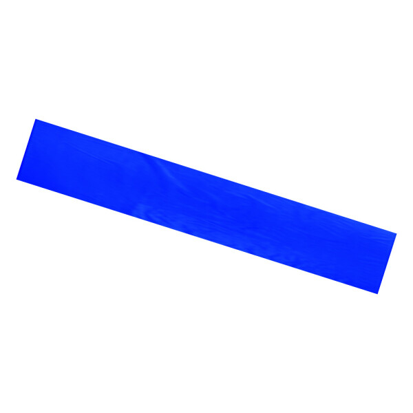 sciarpa plastica 150x25cm - blu