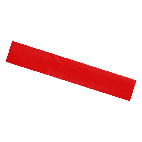 sciarpa plastica 150x25cm - rossa