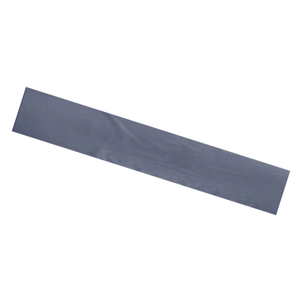 Plastic film scarf 150x25cm - grey