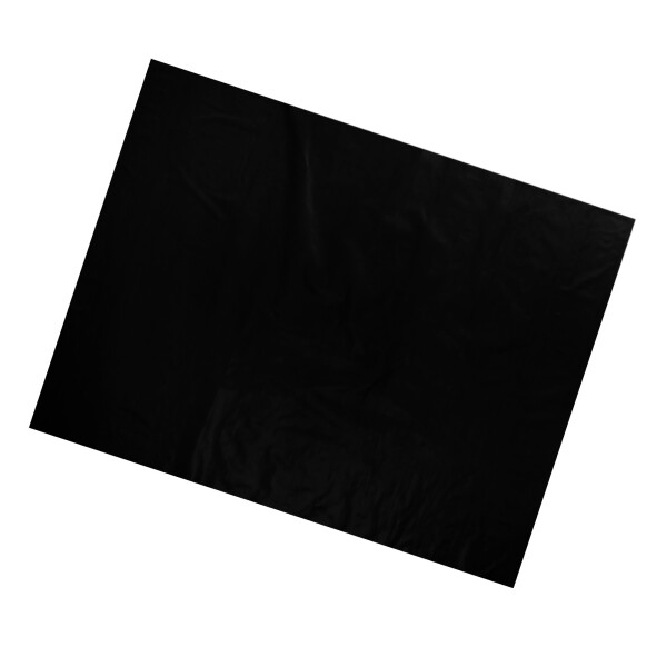 Plastic film sheet 50x75cm - black