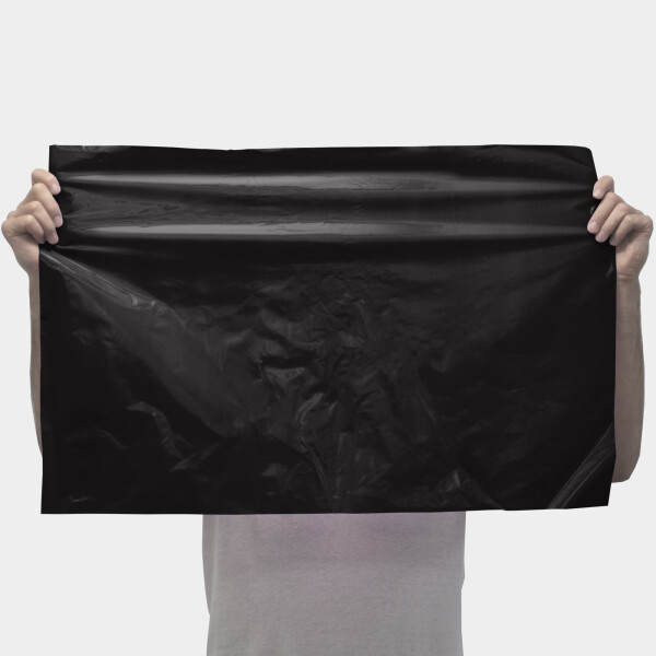 Bandes de toile plastifiée 50x75 cm - noir