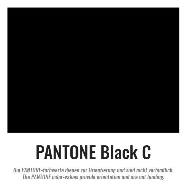 Plastic film sheet 50x75cm - black