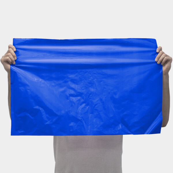 Bandes de toile plastifiée 50x75 cm - bleu