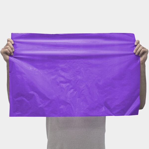 Plastic film sheet 50x75cm - purple