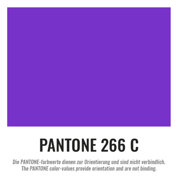 Plastic film sheet 50x75cm - purple