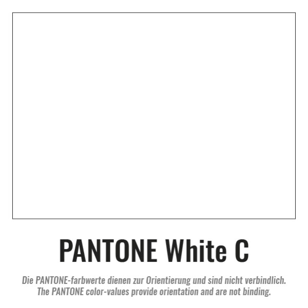 Plastic film roll premium 2x50m - white