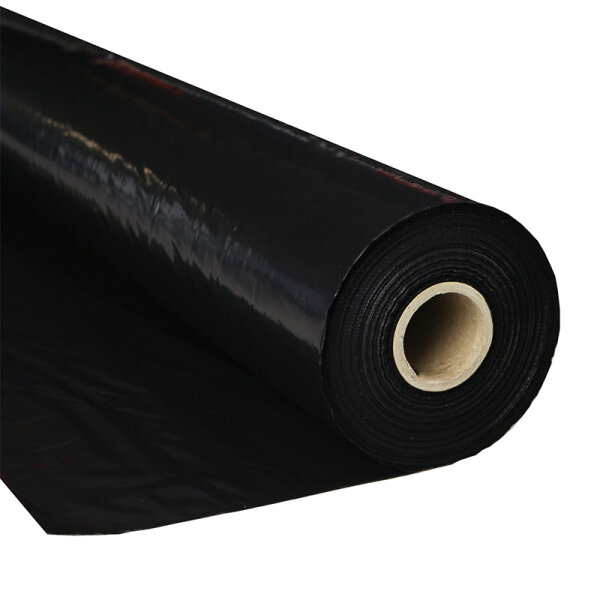 Folienrolle Standard schwer entflammbar 1,5 x 100 Meter - Schwarz