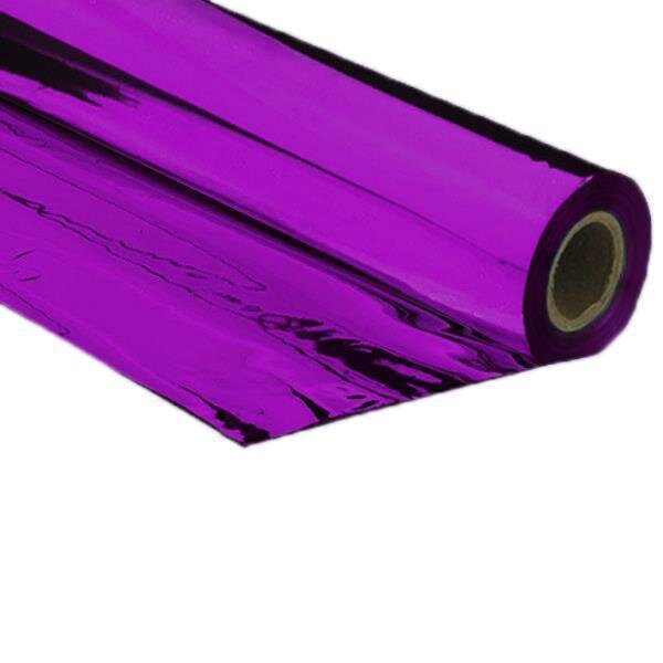 B1-Rouleaux Plastiques métalliques 1,50 x 200 mètres - lilas