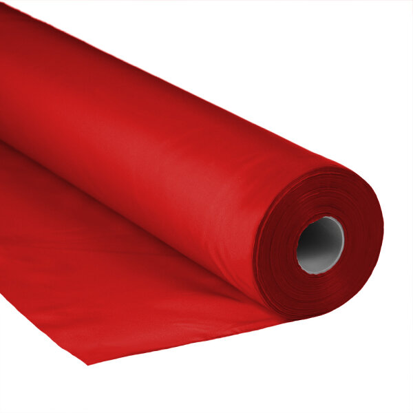 Polyesterstoff Standard 150cm - 100m Rolle - Rot